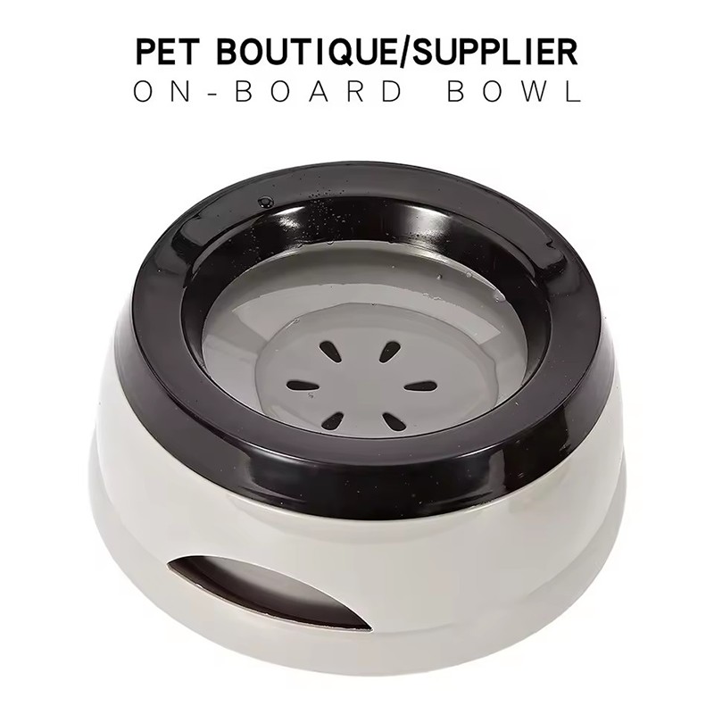 Pet Supplies Hours - Plastic Anti Spill Dog Bowl for