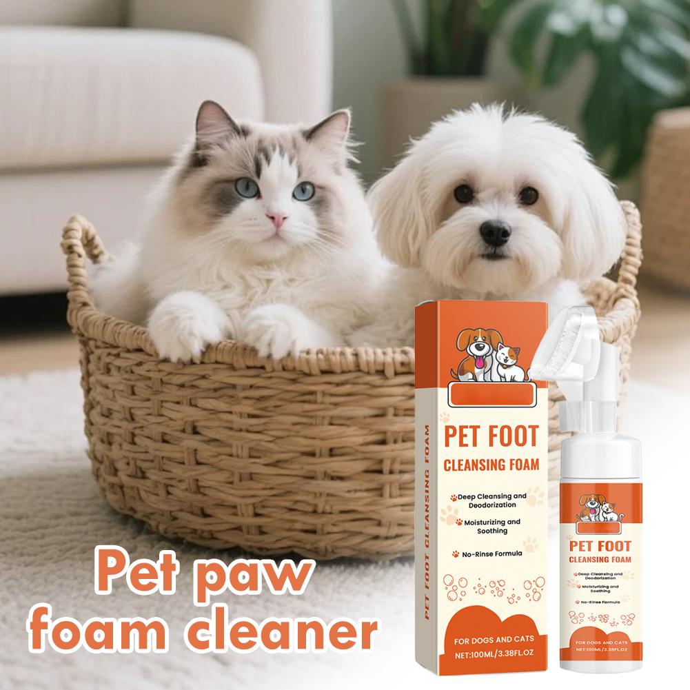 Foot Foam Cleaner Gentle Clean - Dog Paw Cleaner ulasan dan harga