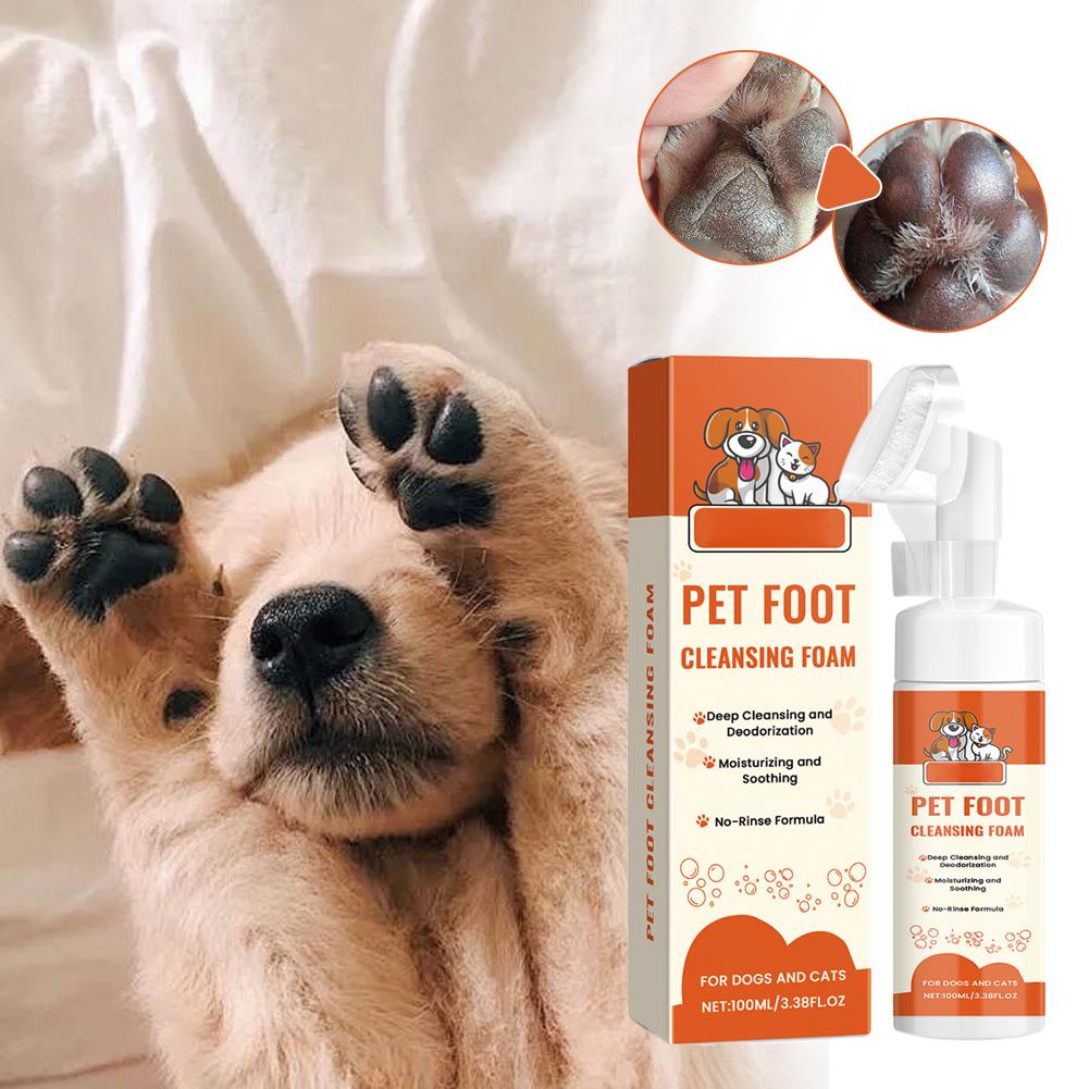 Foot Foam Cleaner Gentle Clean - Dog Paw Cleaner ulasan dan harga