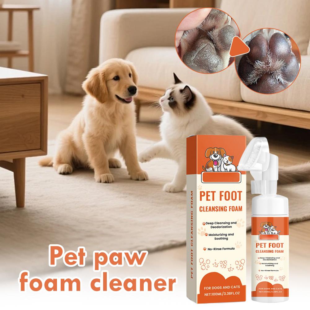 Foot Foam Cleaner Gentle Clean - Dog Paw Cleaner ulasan dan harga