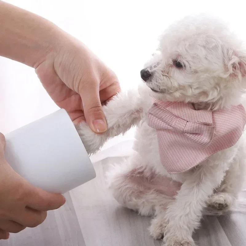 Automatic Pet Foot Washer Cup  - Dog Paw Cleaner ulasan dan harga