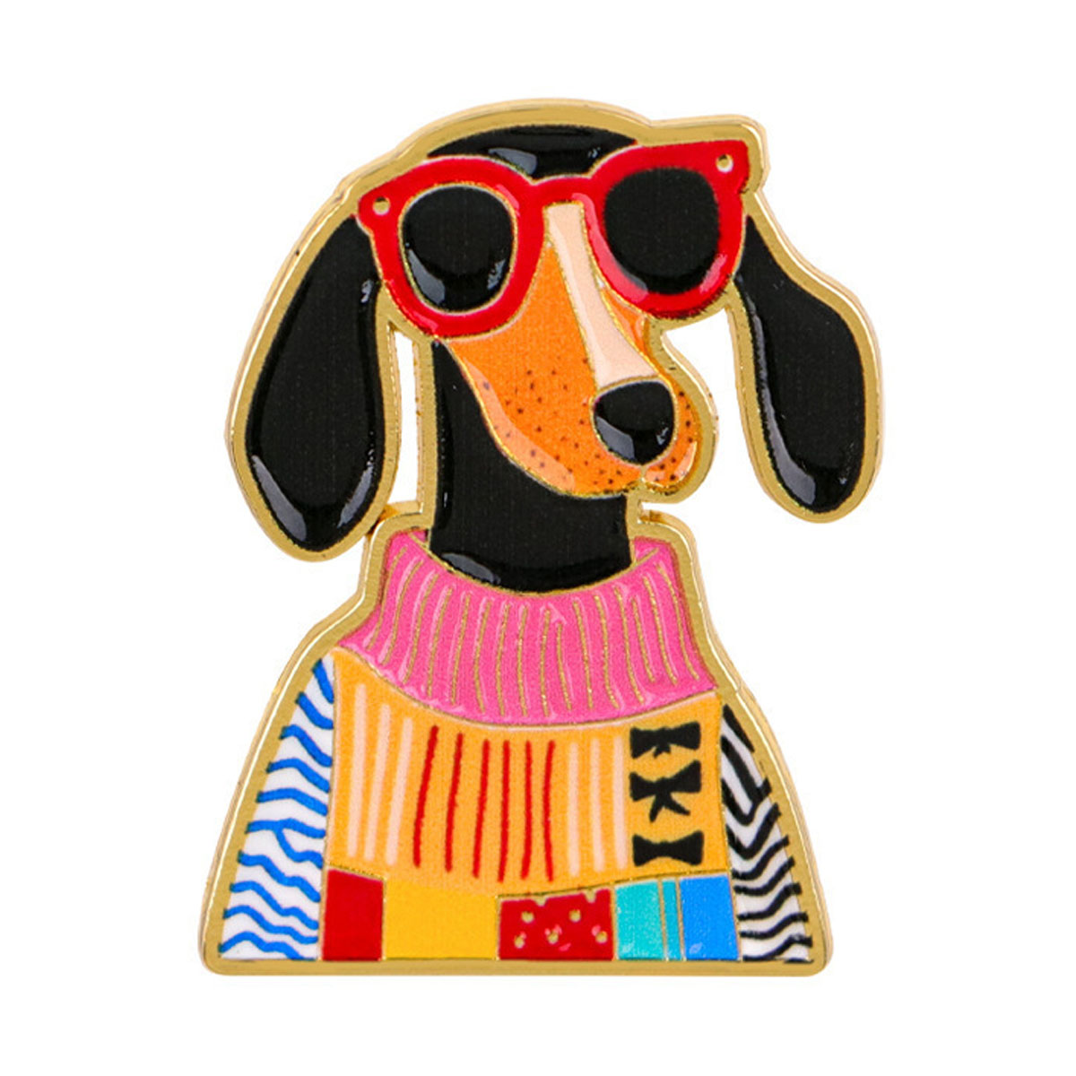 Enamel Pins Dachshund Dogs Cut - Pet Supplies Store ulasan dan harga