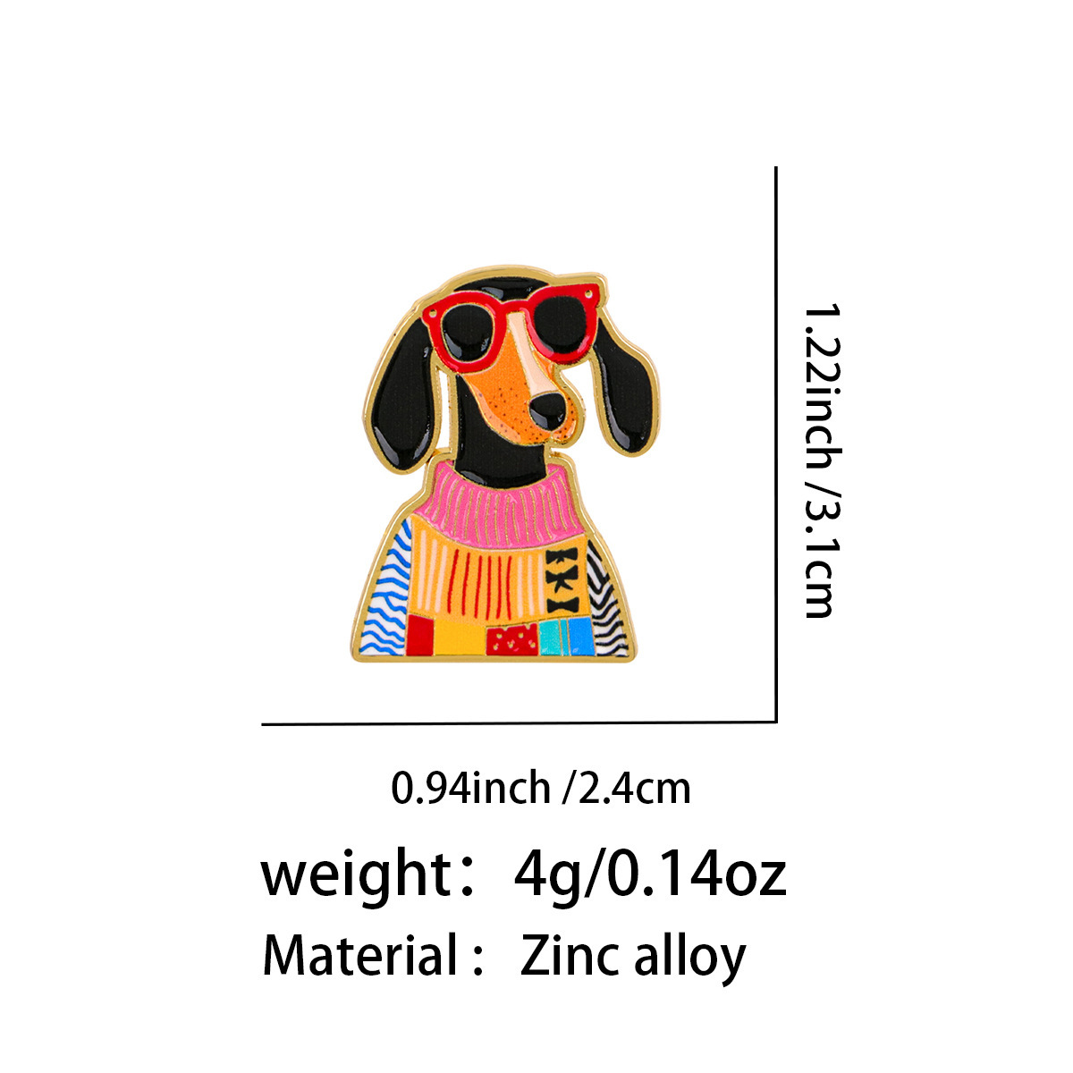 Enamel Pins Dachshund Dogs Cut - Pet Supplies Store ulasan dan harga