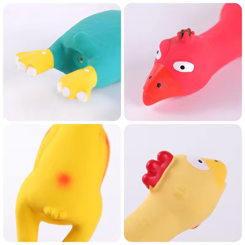 Cute Dog Squeak Toy Latex Chic - Pet Supplies Hours ulasan dan harga