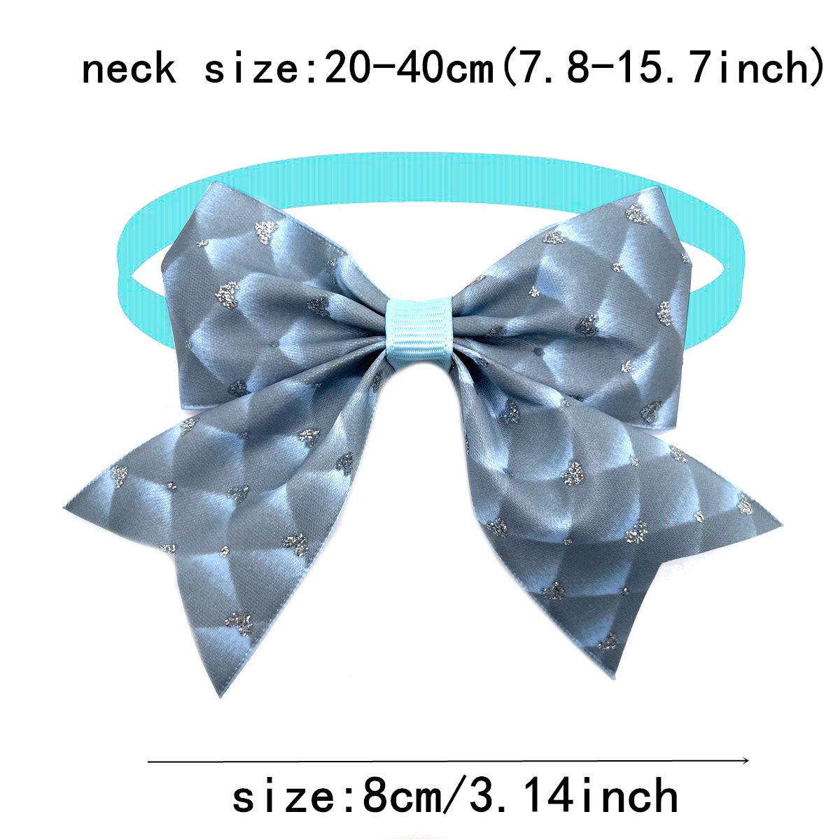50/100pcs Dog Bow Tie Love Sty - Pet Supplies Hours ulasan dan harga