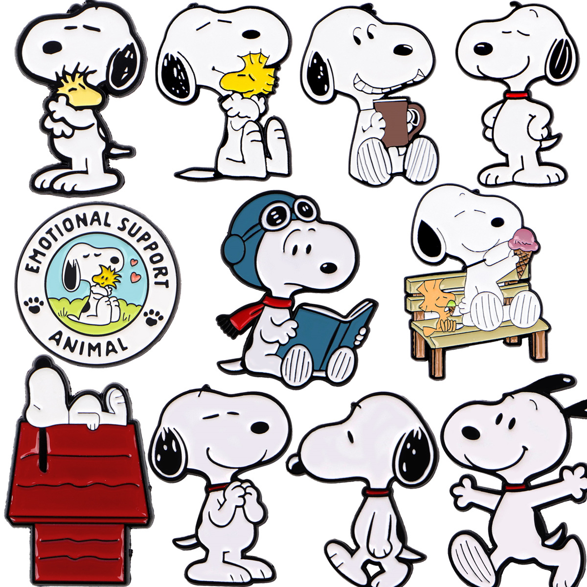 Enamel Pins Cartoon Dogs Lapel - Pet Supplies Store ulasan dan harga