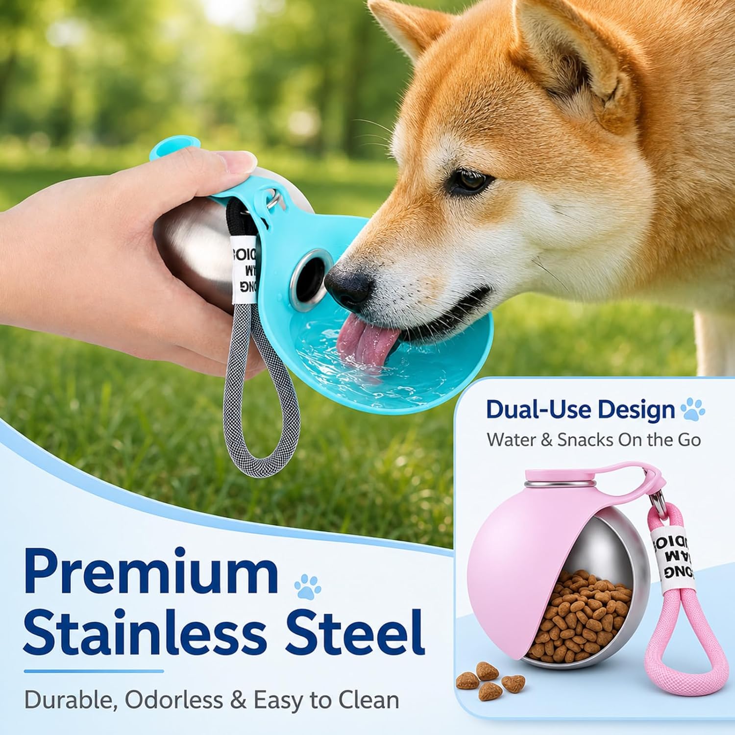 Portable Dog Water Bottle For  - Pet Supplies Hours ulasan dan harga