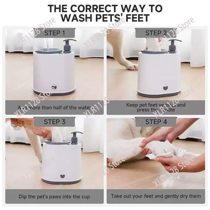 Electric Foam Pet Paw Cleaner  - Dog Paw Cleaner ulasan dan harga