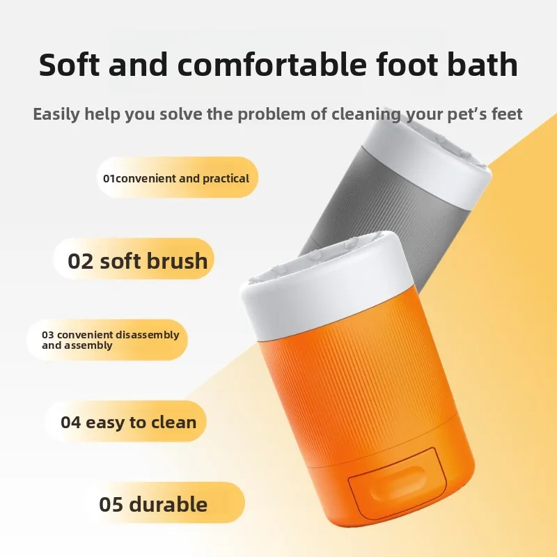 Semi Automatic Pet Paw Cleaner - Dog Paw Cleaner ulasan dan harga
