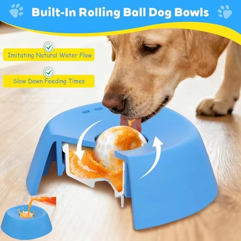 1pc Dog Lick Bowl Slow Feeder  - Pet Supplies Hours ulasan dan harga
