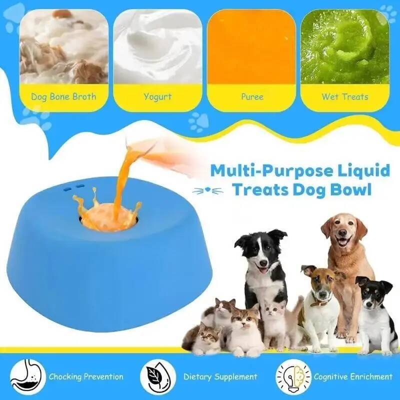 1pc Dog Lick Bowl Slow Feeder  - Pet Supplies Hours ulasan dan harga